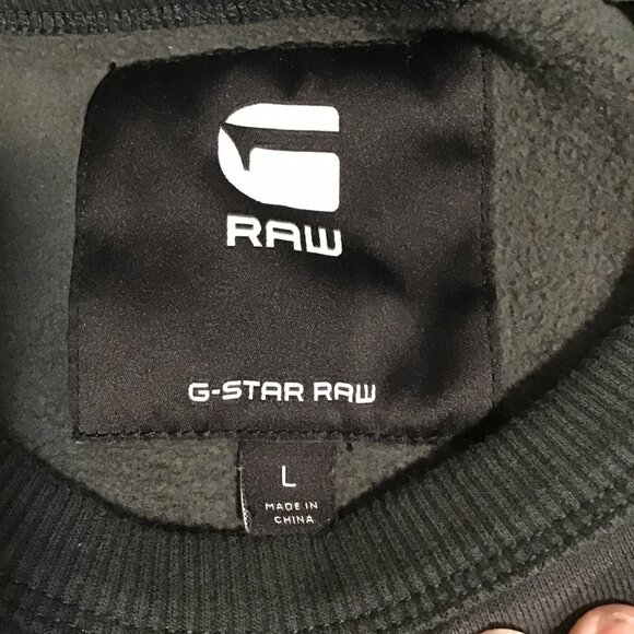 G-Star Raw Men s Ferru Camo Sweatshirt Size L - Picture 4 of 10